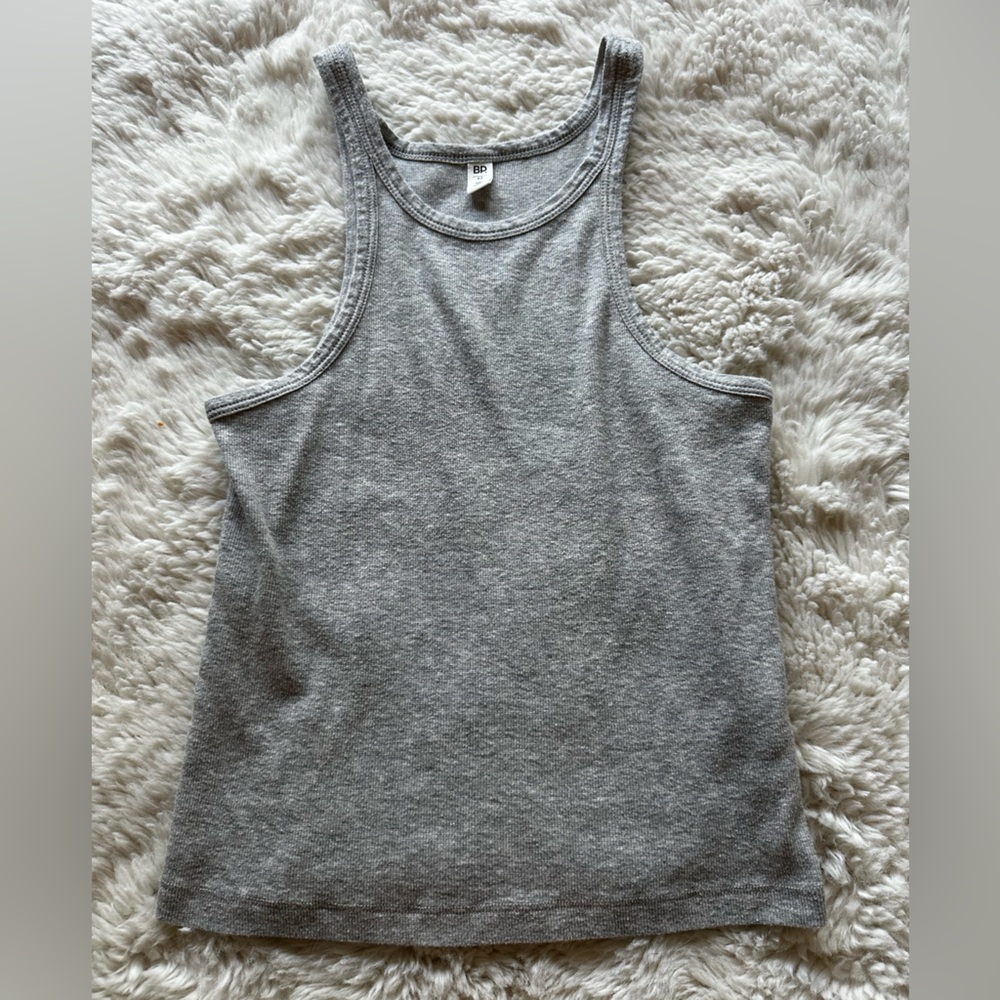 BP Nordstrom Gray Knit Top